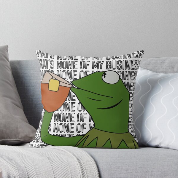 Item preview, Sipping Tea Meme King but That's None of My Business 2 designed and sold by ccheshiredesign.