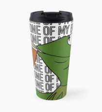 Kermit Sipping Tea Meme King but That's None of My Business 2 Travel Mug