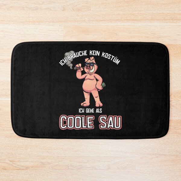 Item preview, Carnival costume cool horny pig with cigar designed and sold by Shirt-Expert.