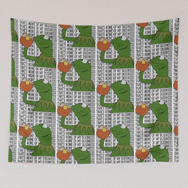 Item preview, Sipping Tea Meme King but That's None of My Business 2 designed and sold by ccheshiredesign.