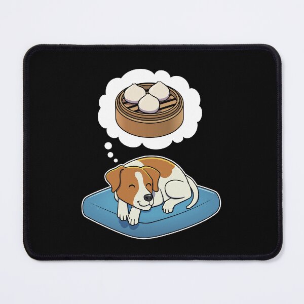 Item preview, Jack Russell Terrier dreaming about Dim Sum Buns designed and sold by DoggieDelights.