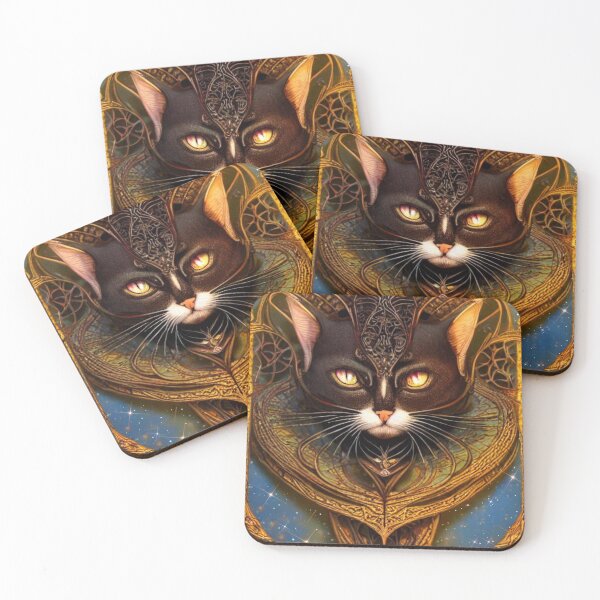 Item preview, Black Cat Deity designed and sold by die-mausebande.