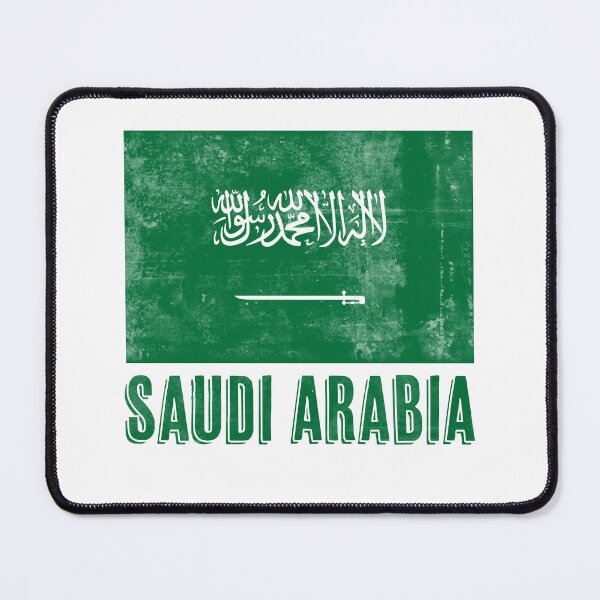Item preview, Flag of Kingdom of Saudi Arabia "Grunge" look. designed and sold by KTSubz Faith & Fun Designs.