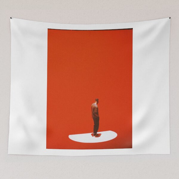 Item preview, Red rapper musician in red room designed and sold by FGHTClothing.