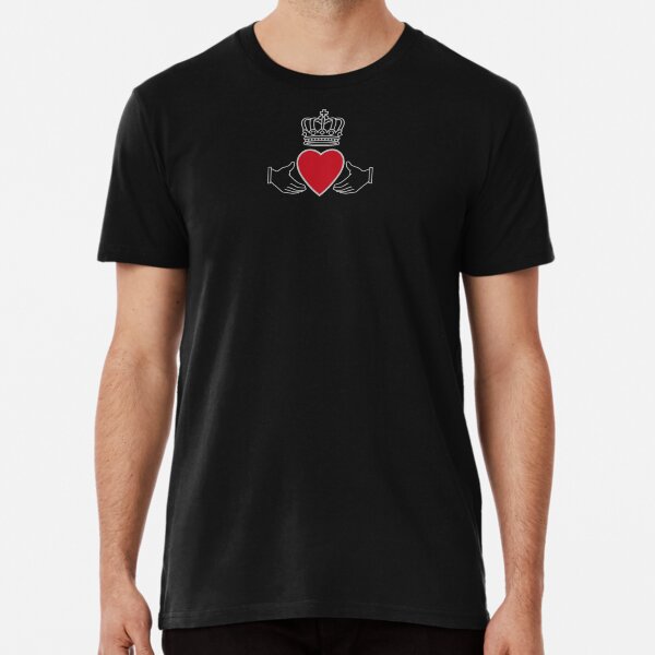 Item preview, Simple Minds Claddagh - grey red designed and sold by Minds Design.