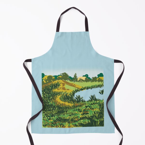 Item preview, Summer Meadows Hills And A Beautiful Lake designed and sold by Fransyn.