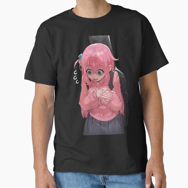 Aperçu de l'œuvre Bocchi The Rock - Bocchi, guitariste timide créée et vendue par GalacticWaifu.