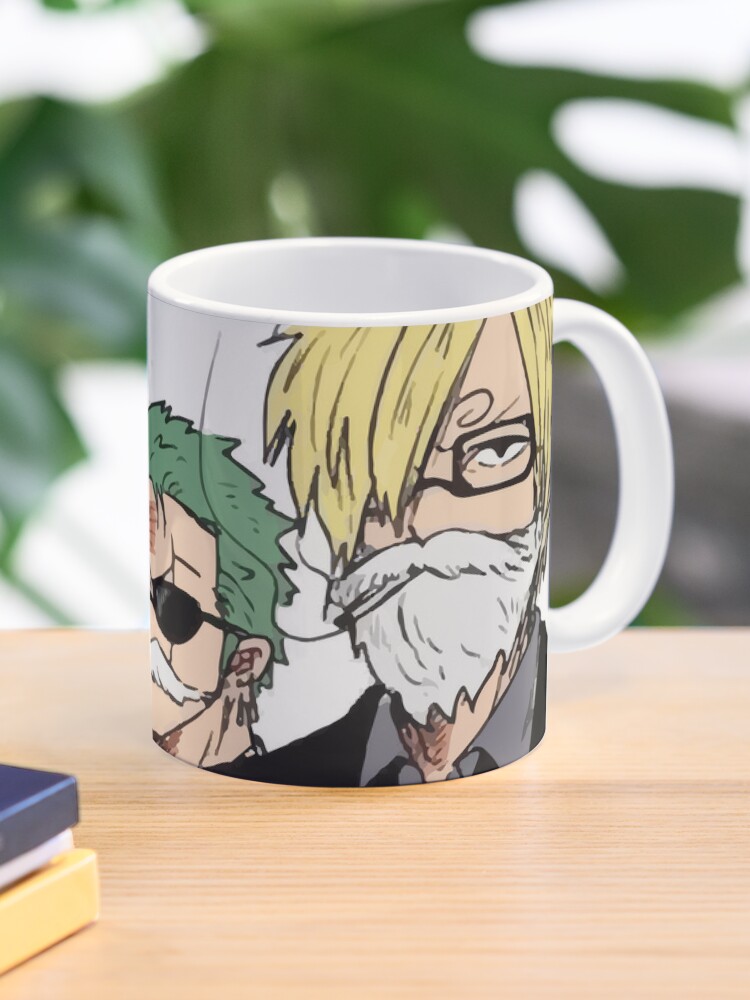 Luffy Zoro Sanji Art Anime One Piece Mug