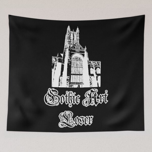 Item preview, 'Holy Place' Gothic Art Lover Design - Retro Illustration Design for T-shirts, mugs, phone cases and other accessories designed and sold by Ridiculam Toga.