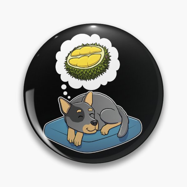 Artikelvorschau, Australian Cattle Dog dreaming about Durian entworfen und verkauft von DoggieDelights.