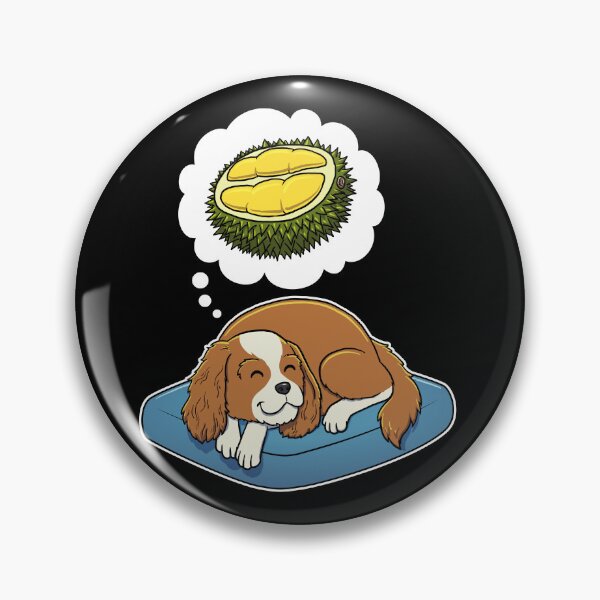 Artikelvorschau, Cavalier King Charles Spaniel dreaming about Durian entworfen und verkauft von DoggieDelights.