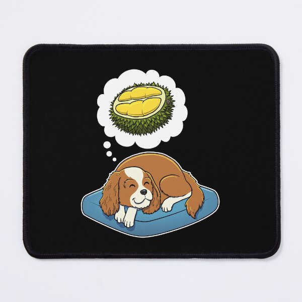 Item preview, Cavalier King Charles Spaniel dreaming about Durian designed and sold by DoggieDelights.
