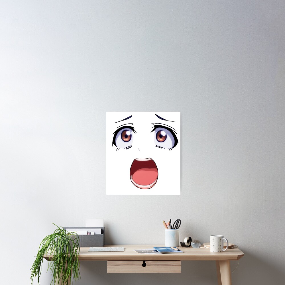 Eyes and Mouth Anime Manga Face | Essential T-Shirt