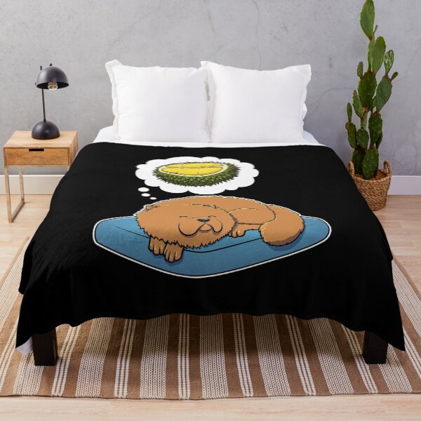 Item preview, Chow Chow dreaming about Durian designed and sold by DoggieDelights.