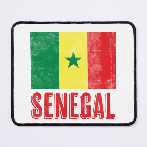 Item preview, Flag of Senegal "Grunge" look. designed and sold by KTSubz Faith & Fun Designs.