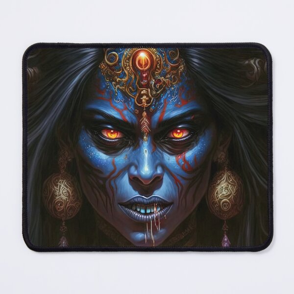 Item preview, Fierce Kali Closeup designed and sold by OccultDreams.