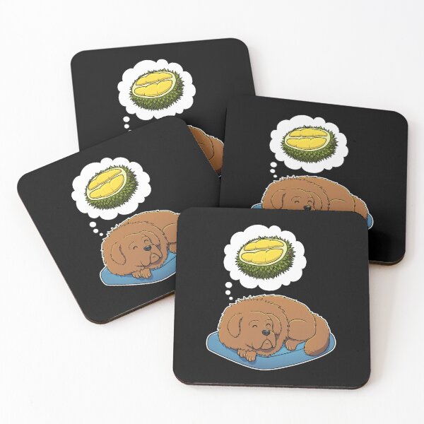 Item preview, Tibetan Mastiff dreaming about Durian designed and sold by DoggieDelights.