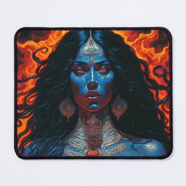 Item preview, Kali with Flames designed and sold by OccultDreams.