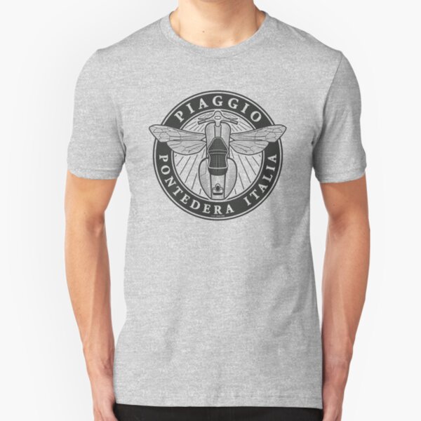 Piaggio Pontedera Italia (dark print) Slim Fit T-Shirt