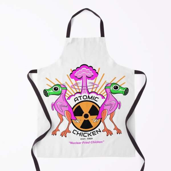 Item preview, Nuclear Fried Radioactive Chicken Logo Design designed and sold by AlienofOz.