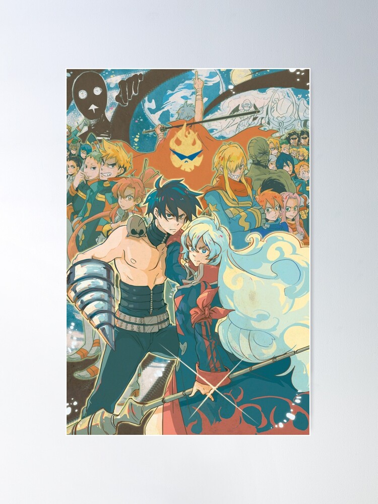 Tengen Toppa Gurren Lagann Poster for Sale by LOUBNASHOP94