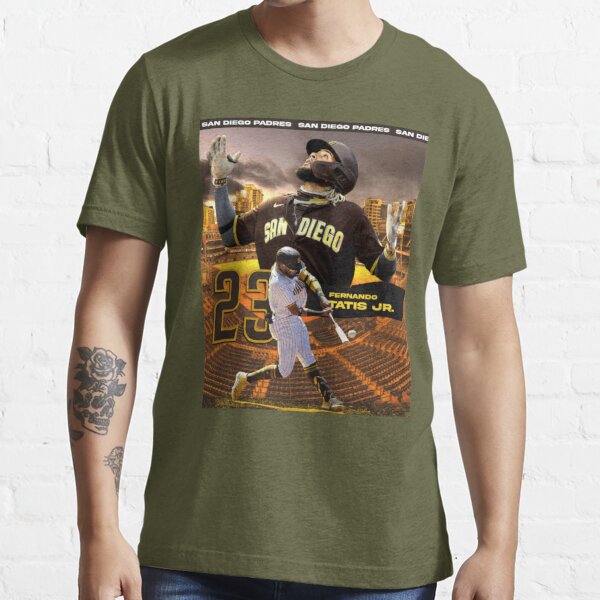 23 Fernando Tatis Jr. San Diego Padres SLIM FIT Shirt Tri-Blend