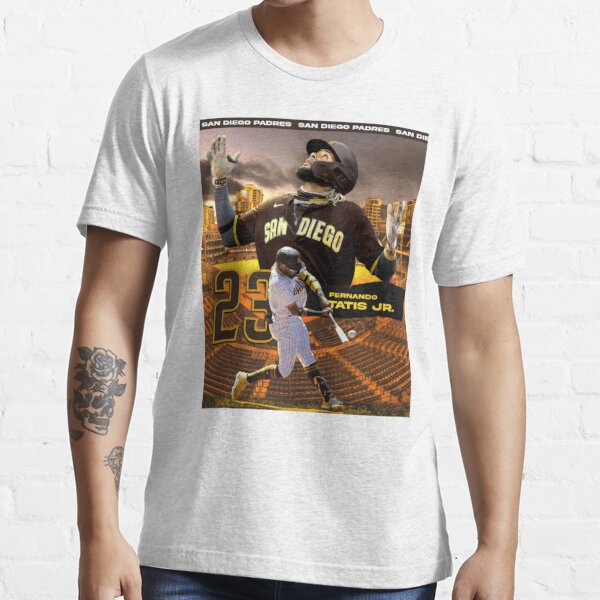 23 Fernando Tatis Jr. San Diego Padres SLIM FIT Shirt Tri-Blend