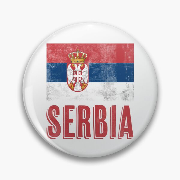 Item preview, Flag of Serbia "Grunge" look. designed and sold by KTSubz Faith & Fun Designs.