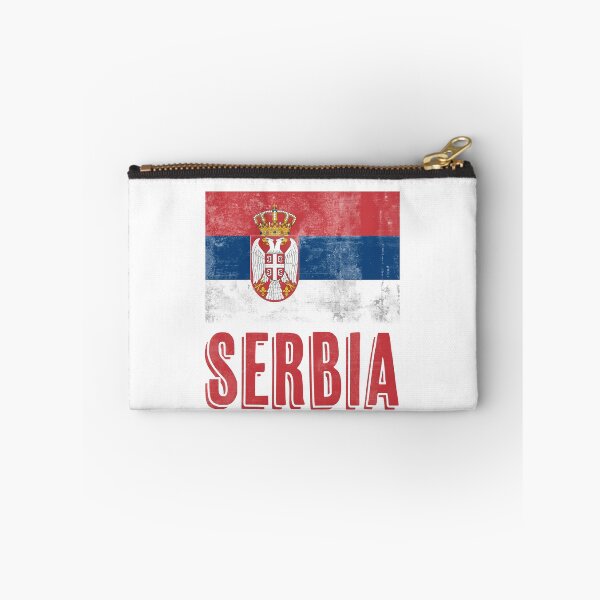 Item preview, Flag of Serbia "Grunge" look. designed and sold by KTSubz Faith & Fun Designs.