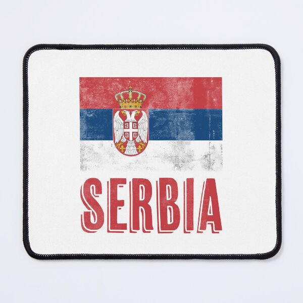 Item preview, Flag of Serbia "Grunge" look. designed and sold by KTSubz Faith & Fun Designs.