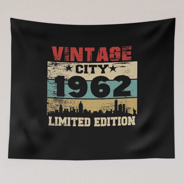 Item preview, Vintage 1962, 61th Birthday limited edition Gift designed and sold by ahmedbakkali.