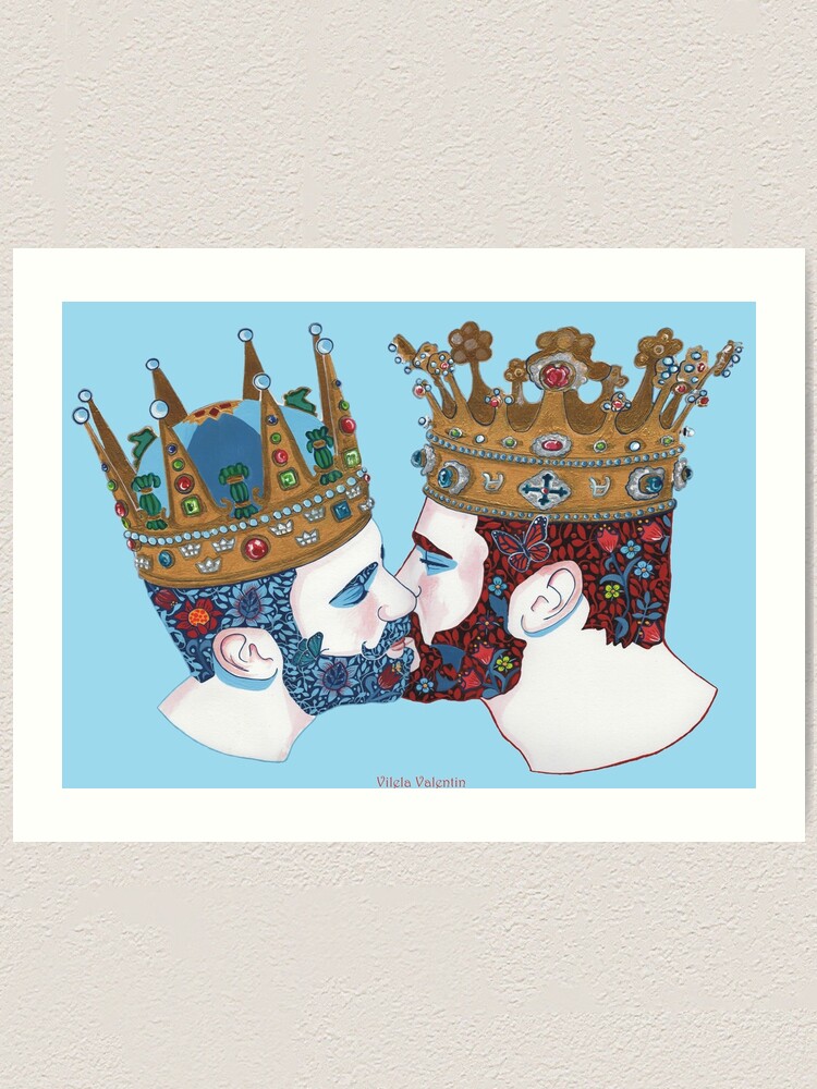 Alternate view of zwei Königreiche Art Print