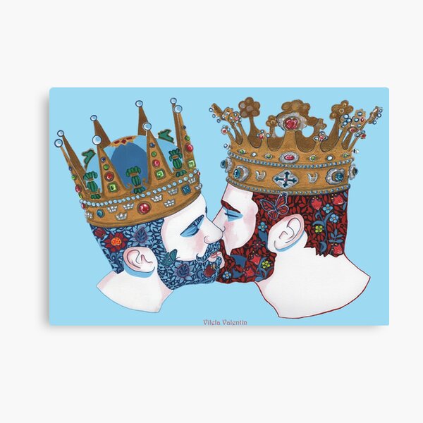 zwei Königreiche Canvas Print