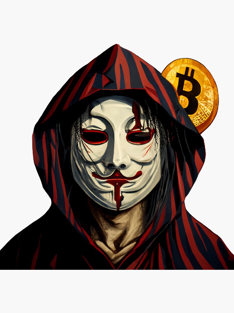 &ldquo;Satoshi Nakamoto&rdquo; Sticker for Sale by RedAirtist | Redbubble