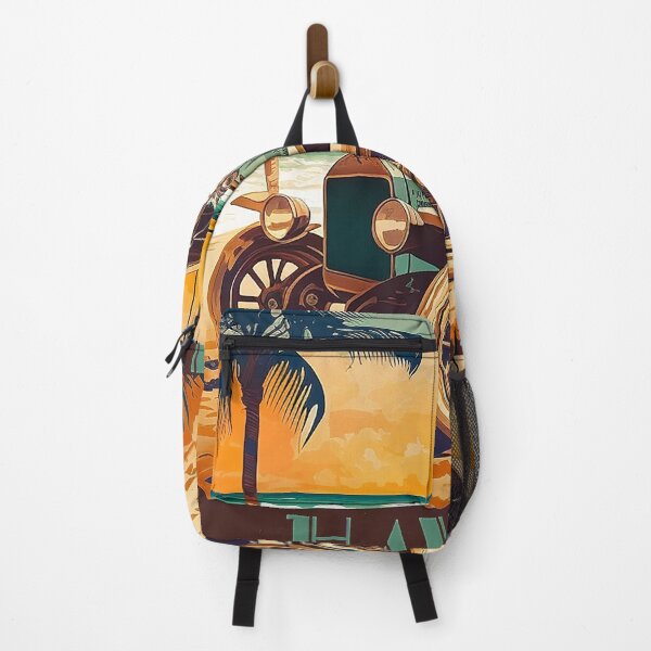 Item preview, Hawaii Beach Buggy Vintage Travel Art Poster designed and sold by OldTravelArt.