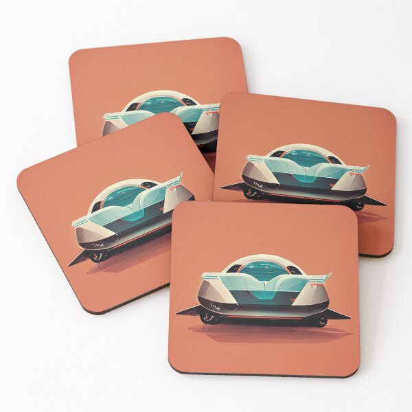 Item preview, Car Formel One Futuristic Vintage Illustration Colorful Fast designed and sold by HRMNY25.