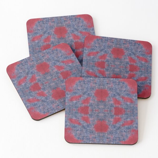 Item preview, Red Acid Wash Stretch Denim designed and sold by weirdAffect.