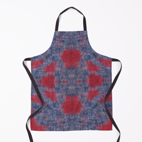 Item preview, Red Acid Wash Stretch Denim designed and sold by weirdAffect.