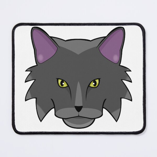 Item preview, Maine Coon cat face designed and sold by MaxFilms.