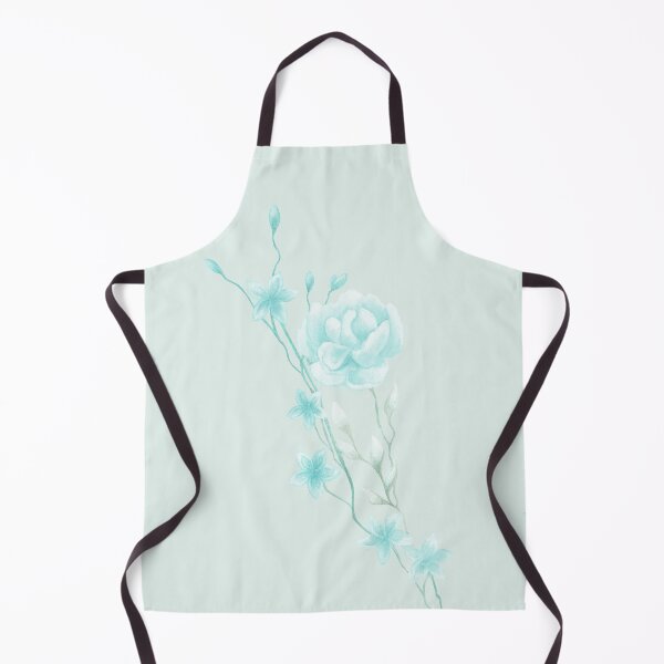 Item preview, Blue Flower With Leaves designed and sold by IrinaIkar.