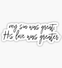 hillsong Sticker