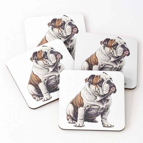 Item preview, English Bulldog - Digital Art designed and sold by ARTfclDesign.