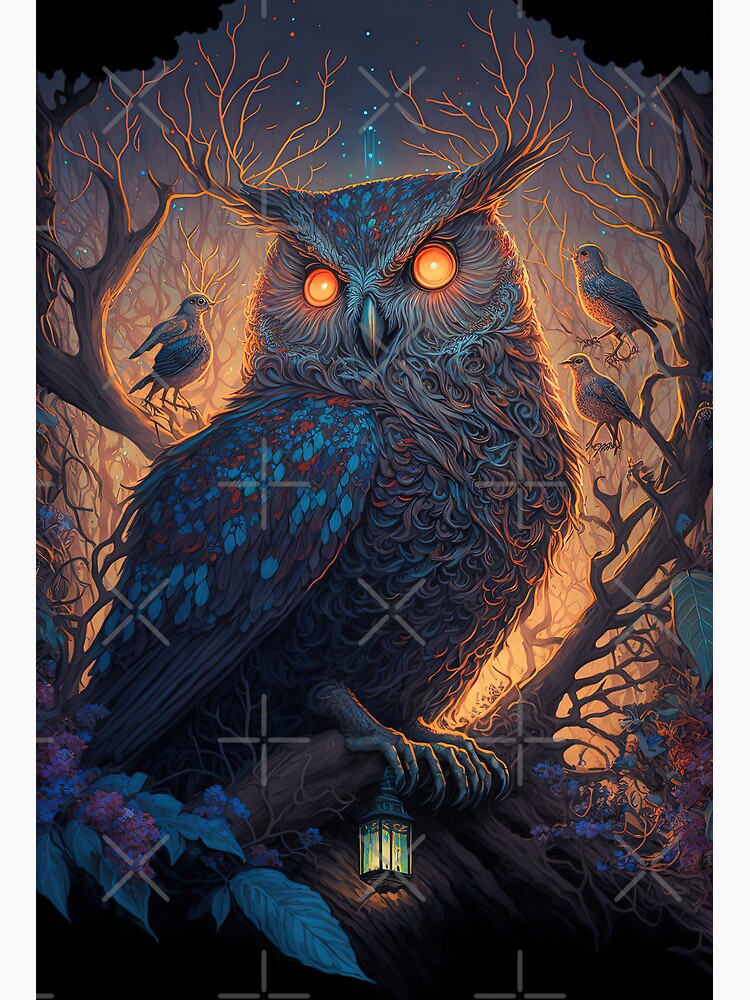 NIGHT OWLS / 7インチ / 5枚セット Kaleidoscopic Owls: Colorful Night's Watch - 1000 Piece Jigsaw Puzzle