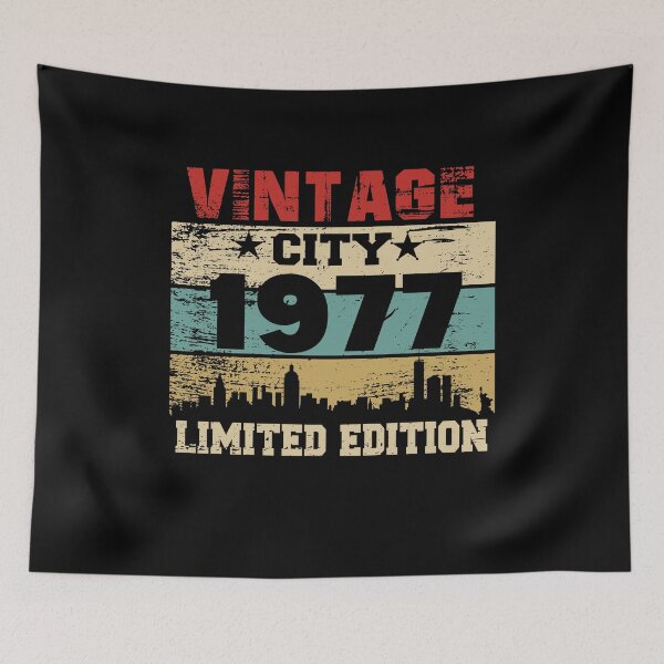 Item preview,  Vintage 1977, 46th Birthday limited edition Gift designed and sold by ahmedbakkali.