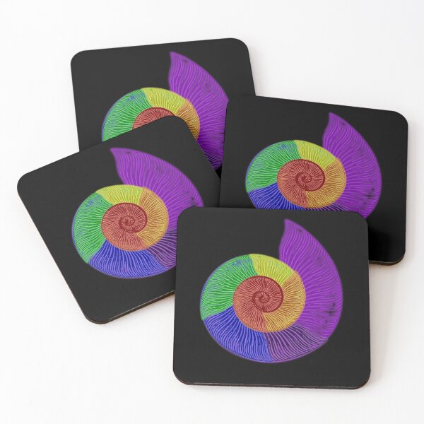 Item preview, Rainbow Ammonite  designed and sold by amanda150771.
