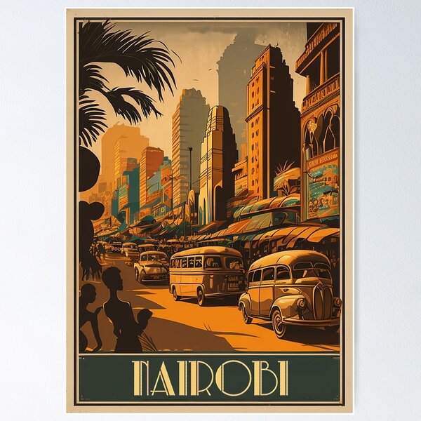 Poster City - Design toile affiche Jungle Set Bébé singe, Cheeta