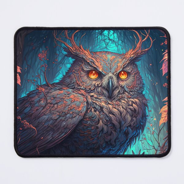Item preview, Owl in Nest designed and sold by OccultDreams.
