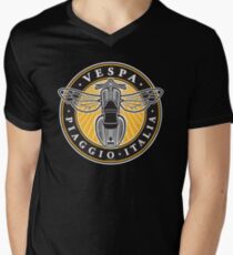 Vespa Piaggio Italia Men's V-Neck T-Shirt