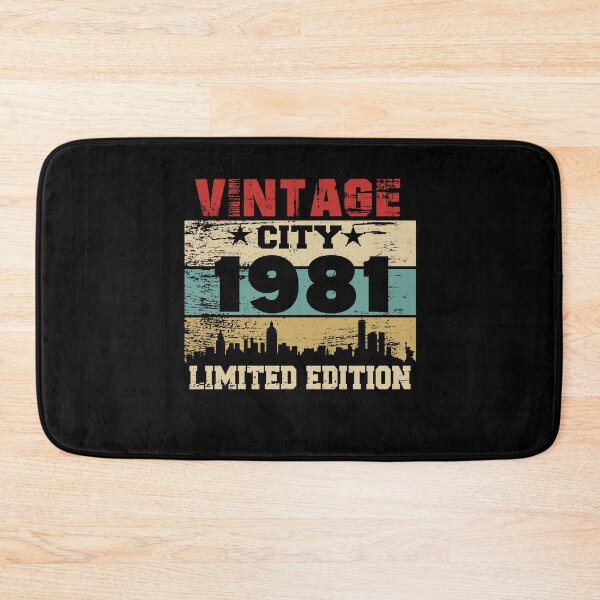 Item preview,  Vintage 1981, 42th Birthday limited edition Gift designed and sold by ahmedbakkali.