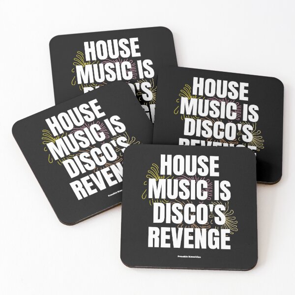 Item preview, HOUSE MUSIC IS DISCO'S REVENGE  - Frankie Knuckle quote  designed and sold by Discothreadz.